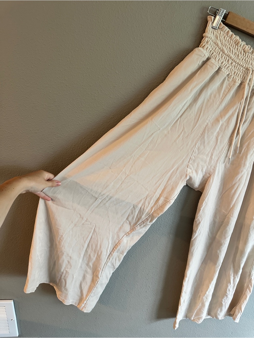 FP Movement by Free People Mia Wide-Leg Lounge Pants in Cream Medium - Picture 3 of 15